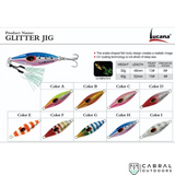 Lucana Glitter Jig | 30g-40g  Jigs  Lucana  Cabral Outdoors  