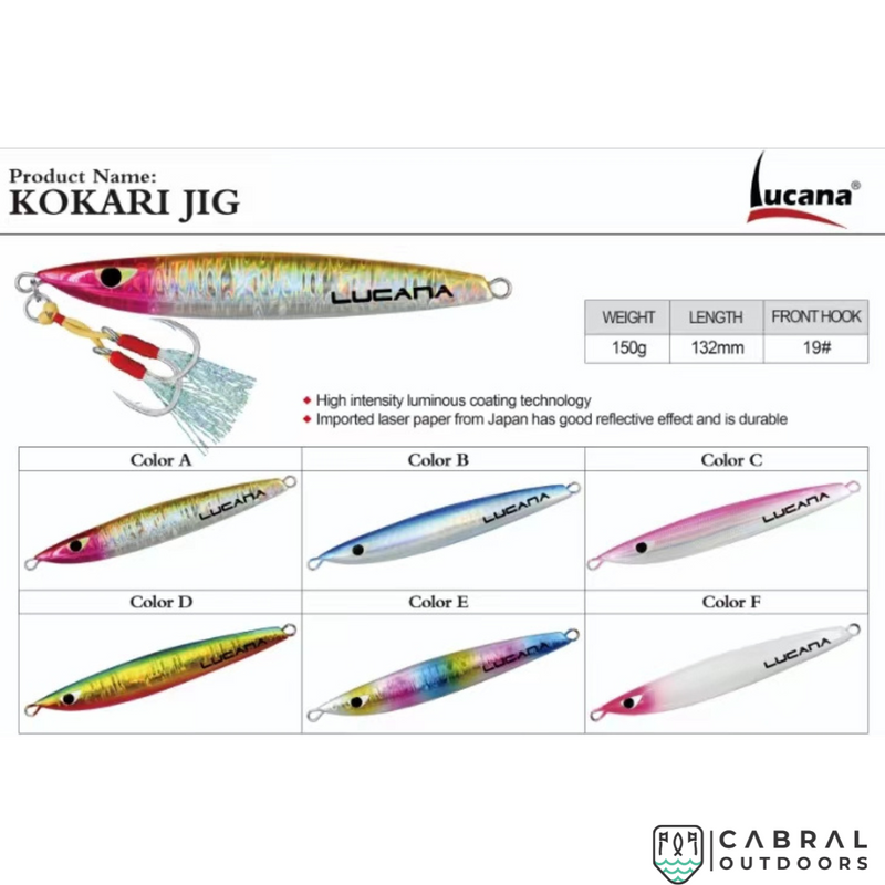 Lucana Kokari Jig |132mm | 150g