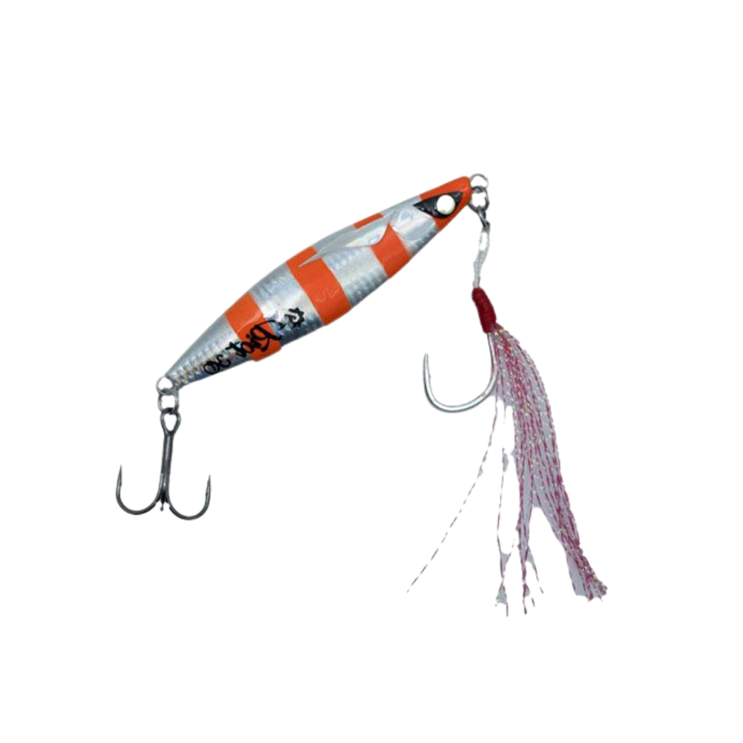 Lures Factory Riot Underground Metal Jig (with hook) | Size: 6cm-7.2cm | 5g-30g