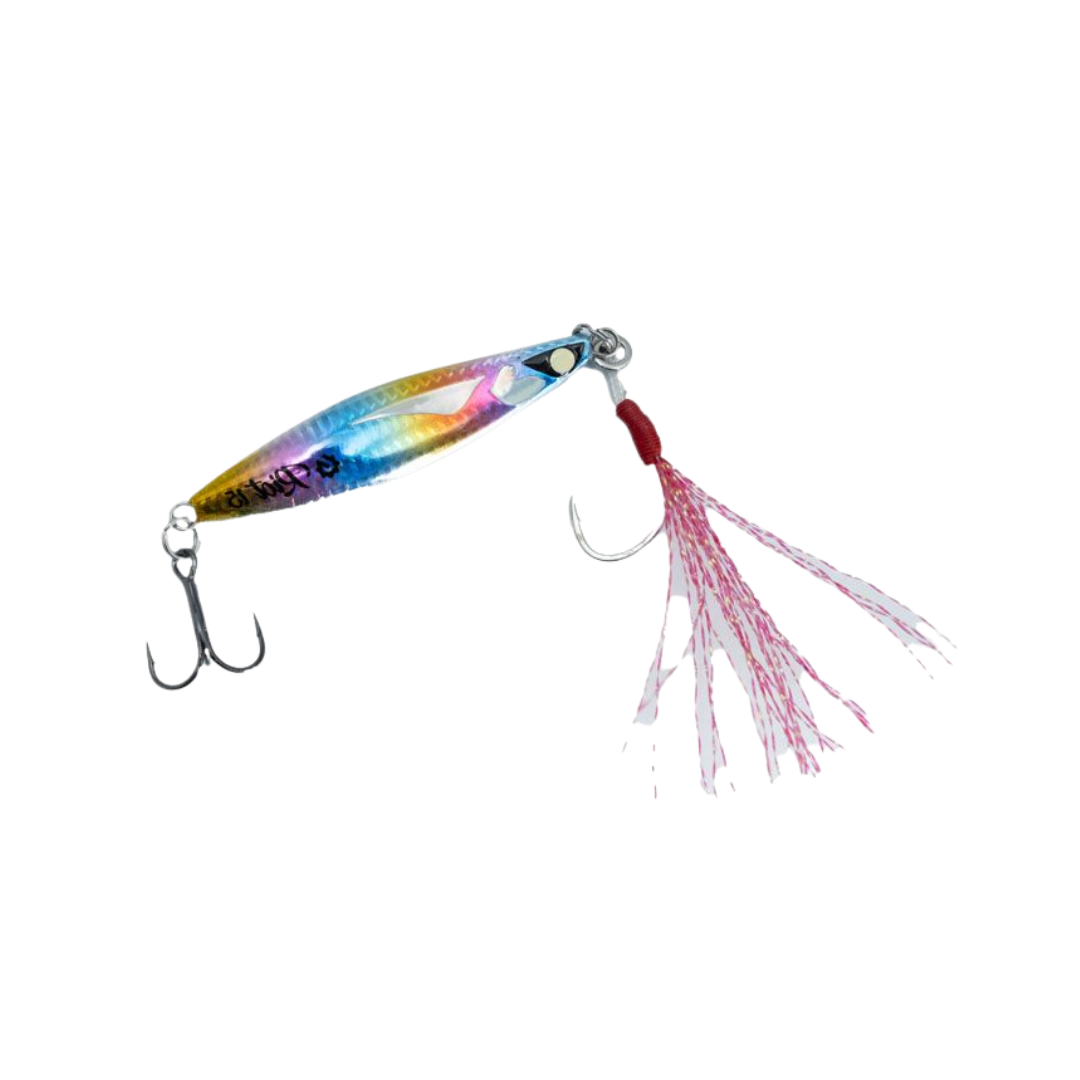 Lures Factory Riot Underground Metal Jig (with hook) | Size: 6cm-7.2cm | 5g-30g