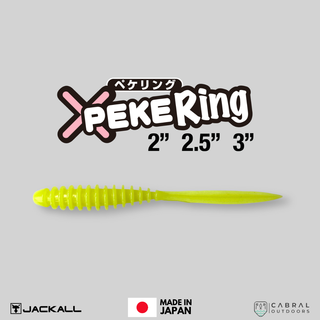 Jackall Peke Ring Soft Lure | 2inch-3inch