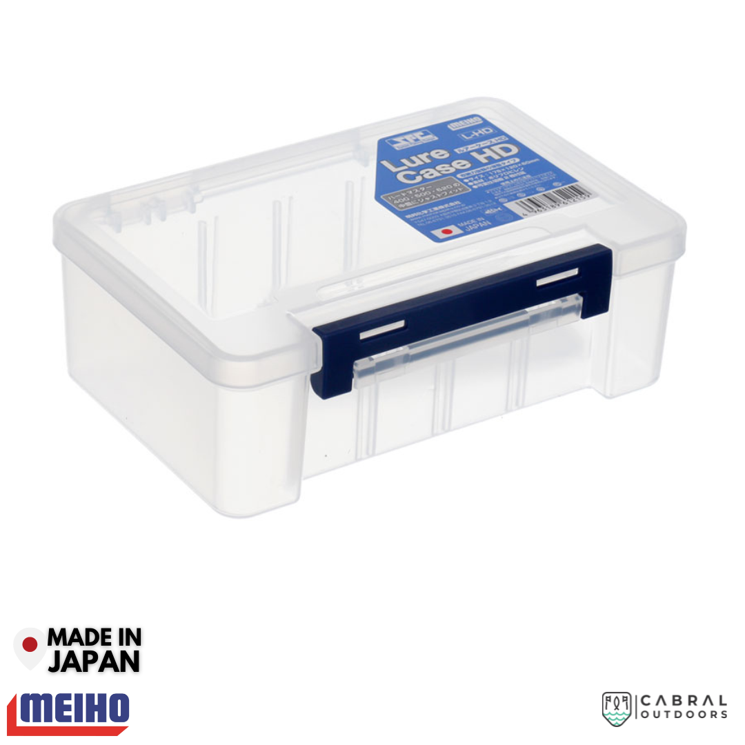 Meiho Lure Case HD | 3 Compartments Tackle Box