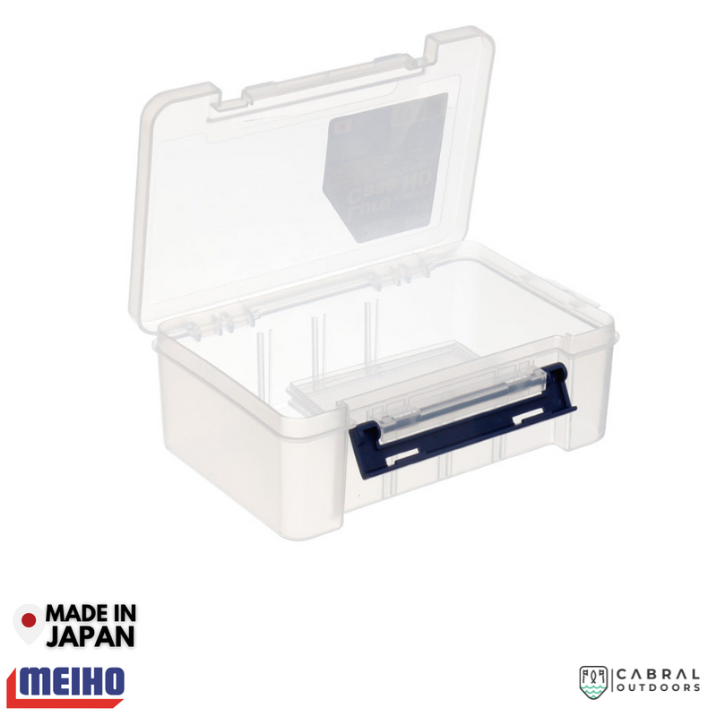 Meiho Lure Case HD | 3 Compartments Tackle Box