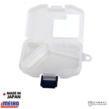 Meiho Lure Case SS | 4 Compartments Tackle Box  Tackle Box  Meiho  Cabral Outdoors  