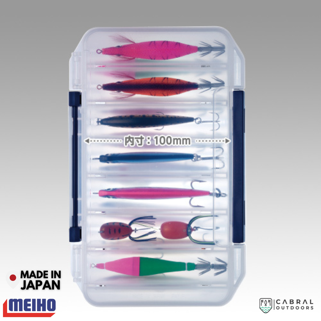 Meiho Reversible 100 | 14 Compartments Tackle Box