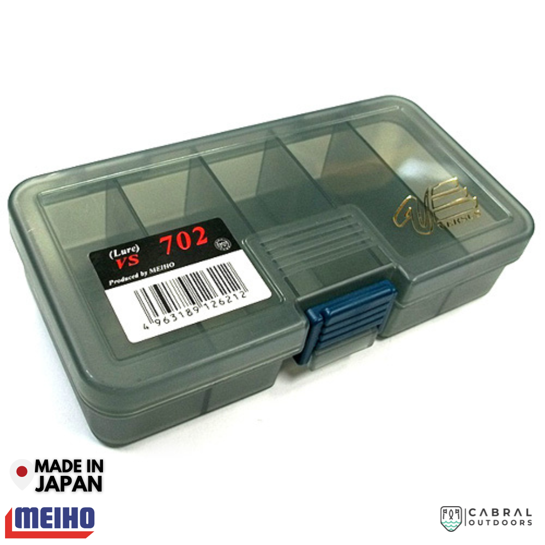 Meiho VS-702 | 5 Compartments Tackle Box  Tackle Box  Meiho  Cabral Outdoors  