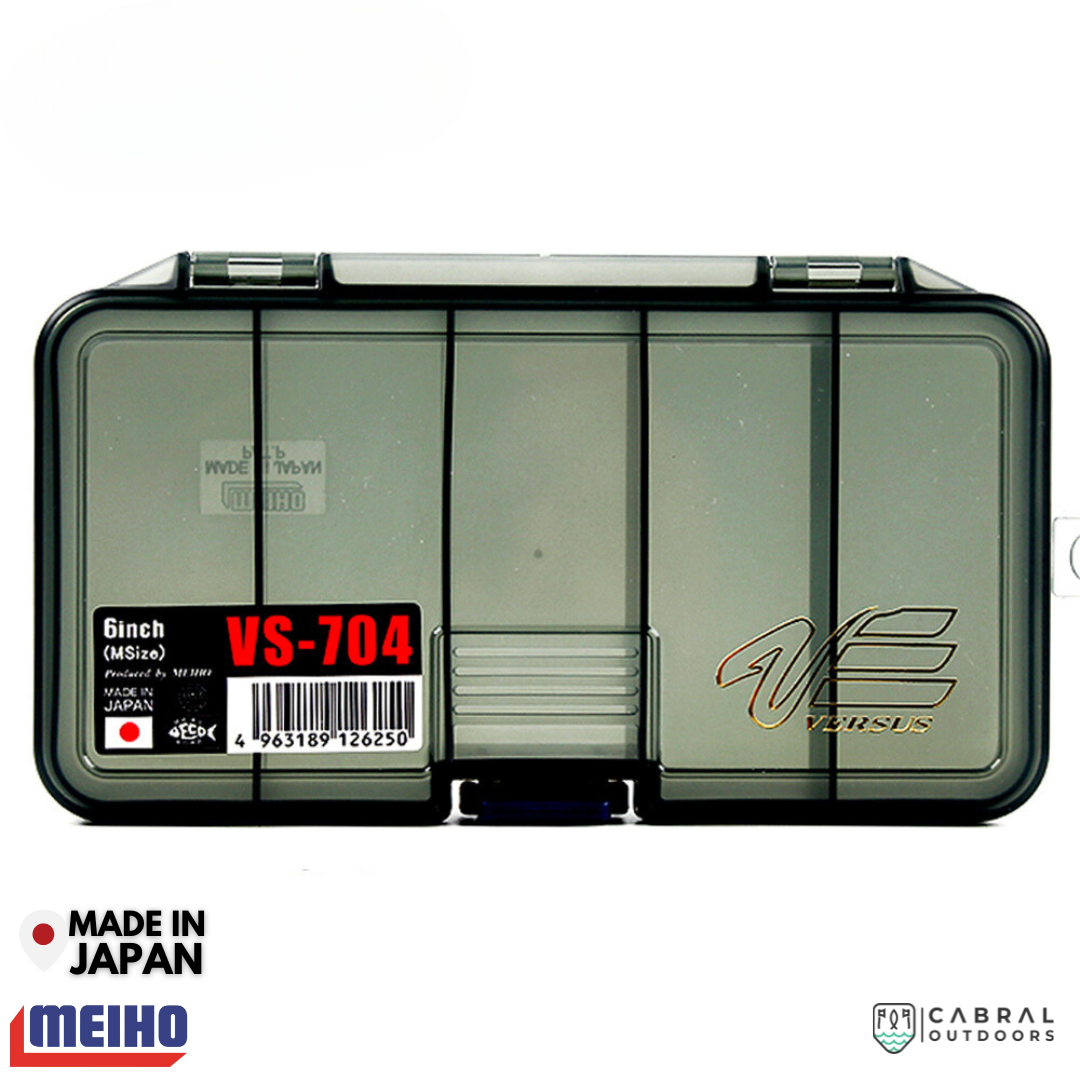 Meiho VS-704 | 5 Compartments Tackle Box  Tackle Box  Meiho  Cabral Outdoors  