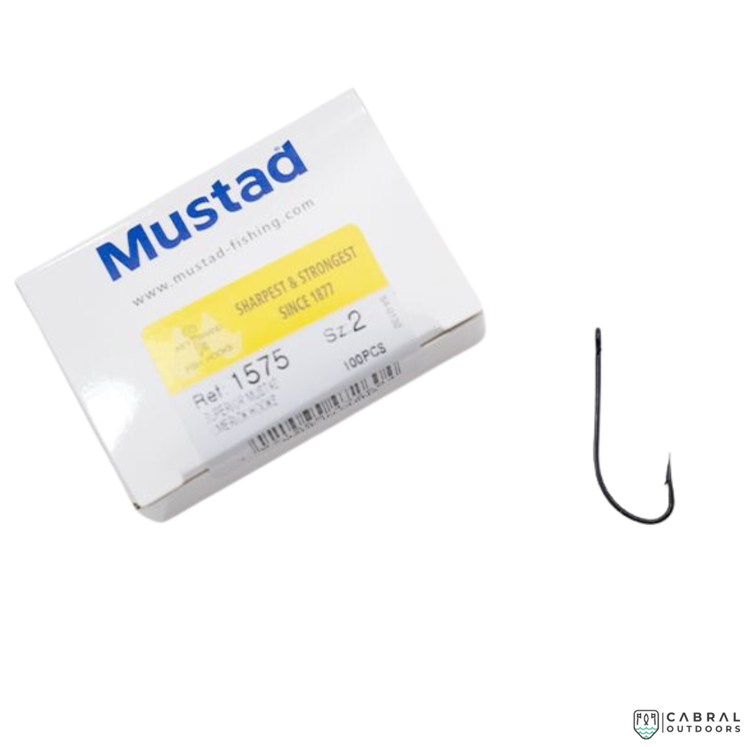 Mustad Superior Limerick Single hooks 1575  |100 Pcs| Size: 12-14