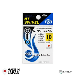 NT Power Swivels | Size: 1-2/0  Swivel  NT Swivel  Cabral Outdoors  