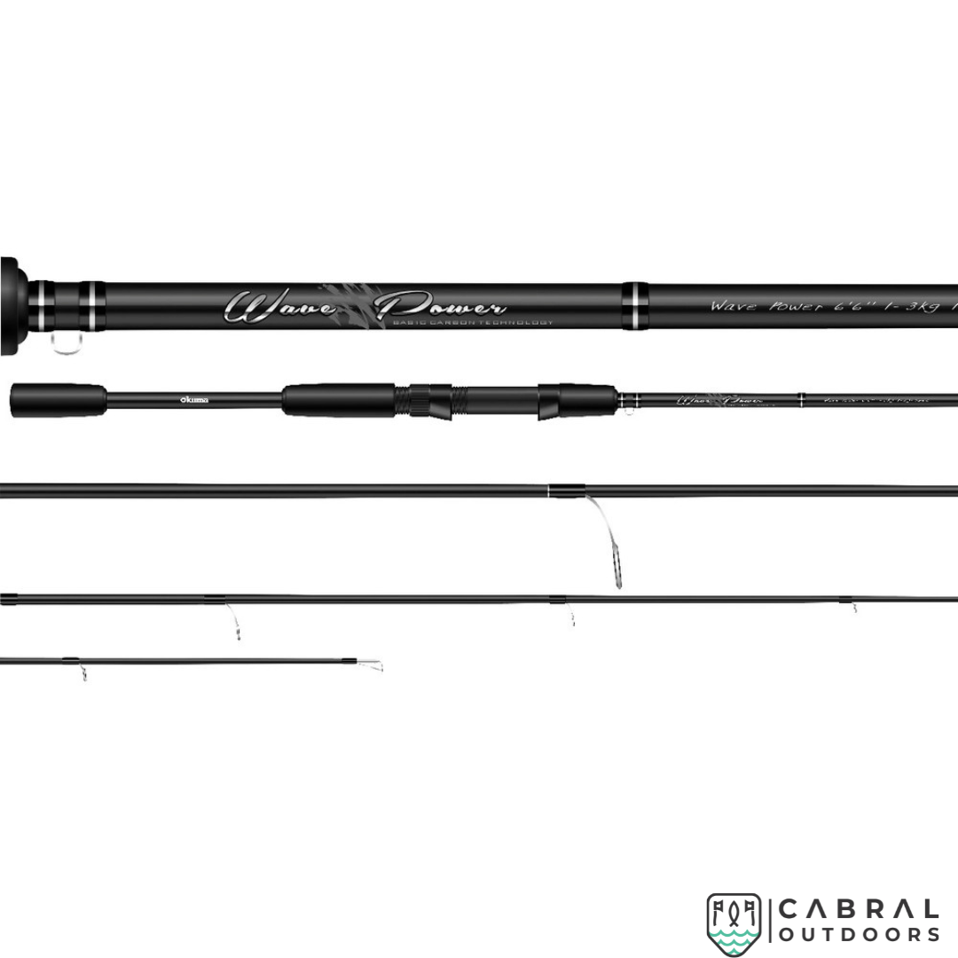 Okuma Wavepower 7ft-8ft Spinning Rod  Spinning Rods  Okuma  Cabral Outdoors  