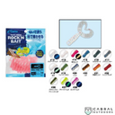 Owner Cultiva Rock'N Bait Worm Ring Twin Tail | 2inch | 8pcs/pkt  Twin Tail  Owner  Cabral Outdoors  