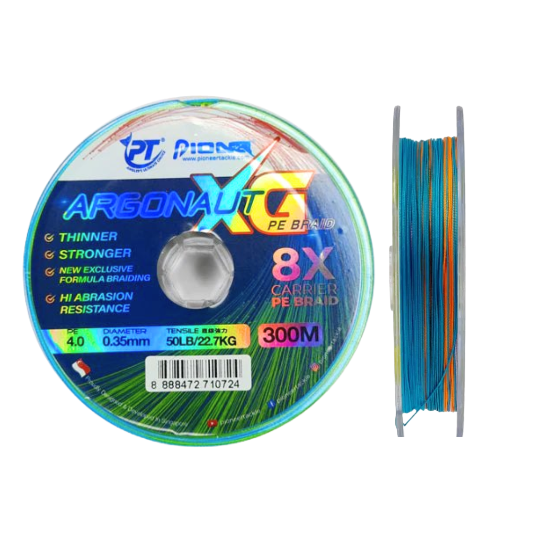 Pioneer Argonaut XG 8X Braid Line | 50-60lb | 300m
