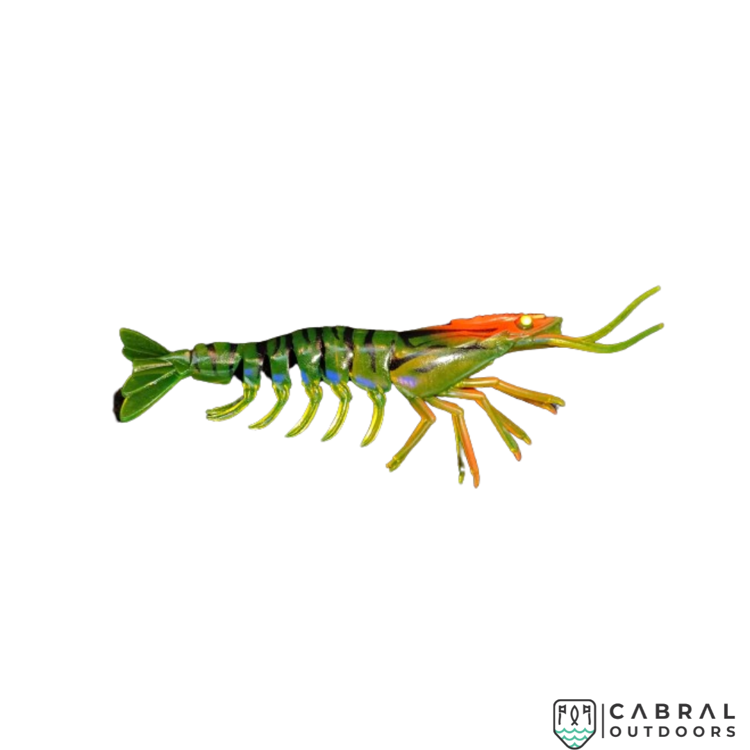 Jhinga Shrimp | 100mm-125mm | 7g-11g  Shrimp  Scaless  Cabral Outdoors  