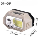 SH-S9 Multi-Light Source Charging Induction Headlight / Headlamp  Headlamp  Cabral Outdoors  Cabral Outdoors  