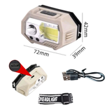 SH-S9 Multi-Light Source Charging Induction Headlight / Headlamp  Headlamp  Cabral Outdoors  Cabral Outdoors  