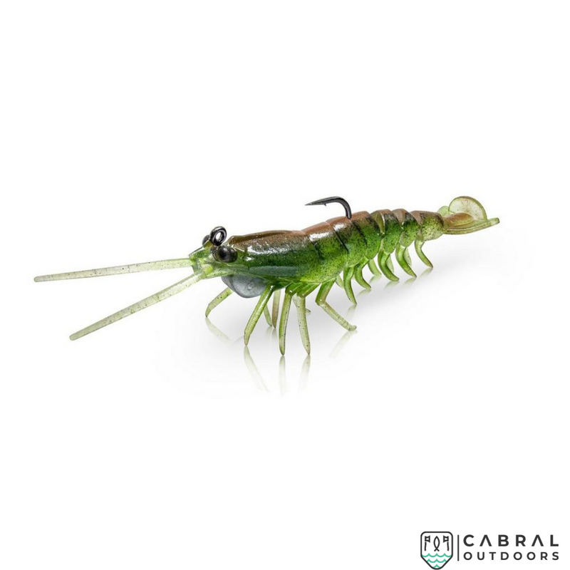 Savage Gear Manic Shrimp RTF  | Pack of 2 | Size: 3inch-4.25inch | Weight:-7g-24g