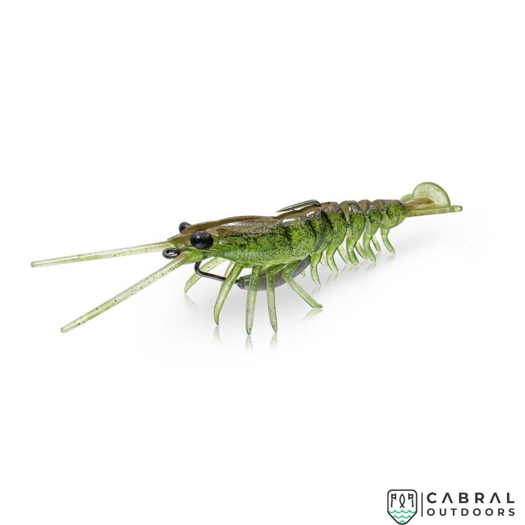 Savage Gear Manic Shrimp Weedless RTF WL  | Pack of 2 | Size: 3inch-3.5inch | Weight:-6g-9g