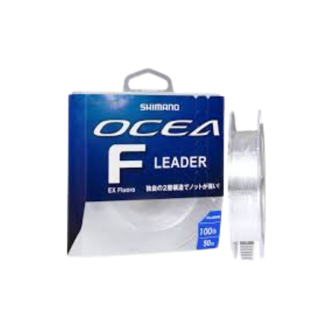 Shimano Ocea Fluorocarbon Leader Line| 40-50lb | 50m  Fluorocarbon Leader  Shimano  Cabral Outdoors  