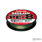 Sunline Siglon Braided Fishing Line PE X8  | 150m | Dark Green | 5-40lb