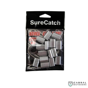 Sure Catch Big Game Aluminium Sleeves | SLV28-SLV50  Crimping Sleeves  Sure Catch  Cabral Outdoors  