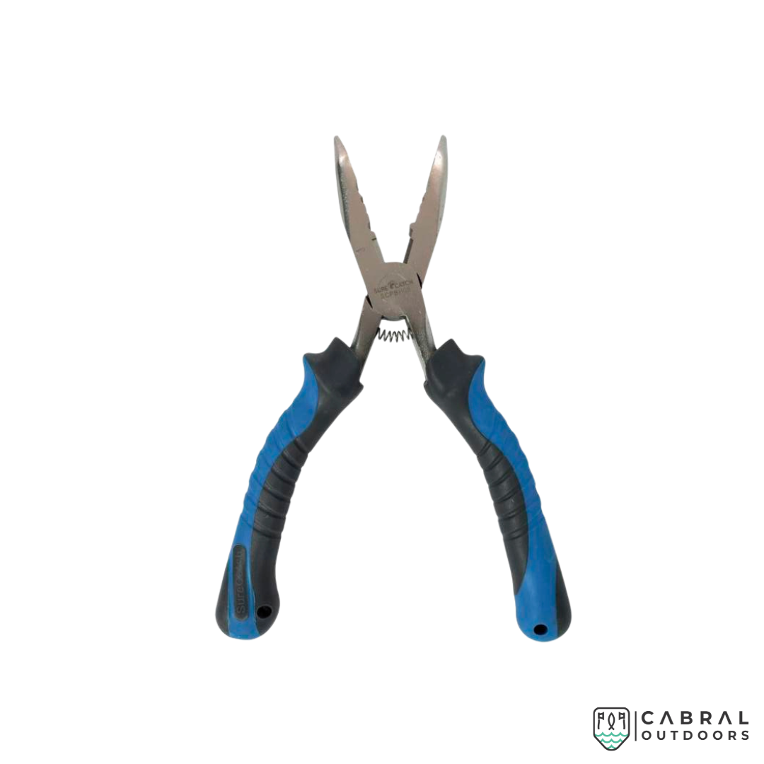 Surecatch Grip Master Bent Nose Professional Fishing Plier | 8"