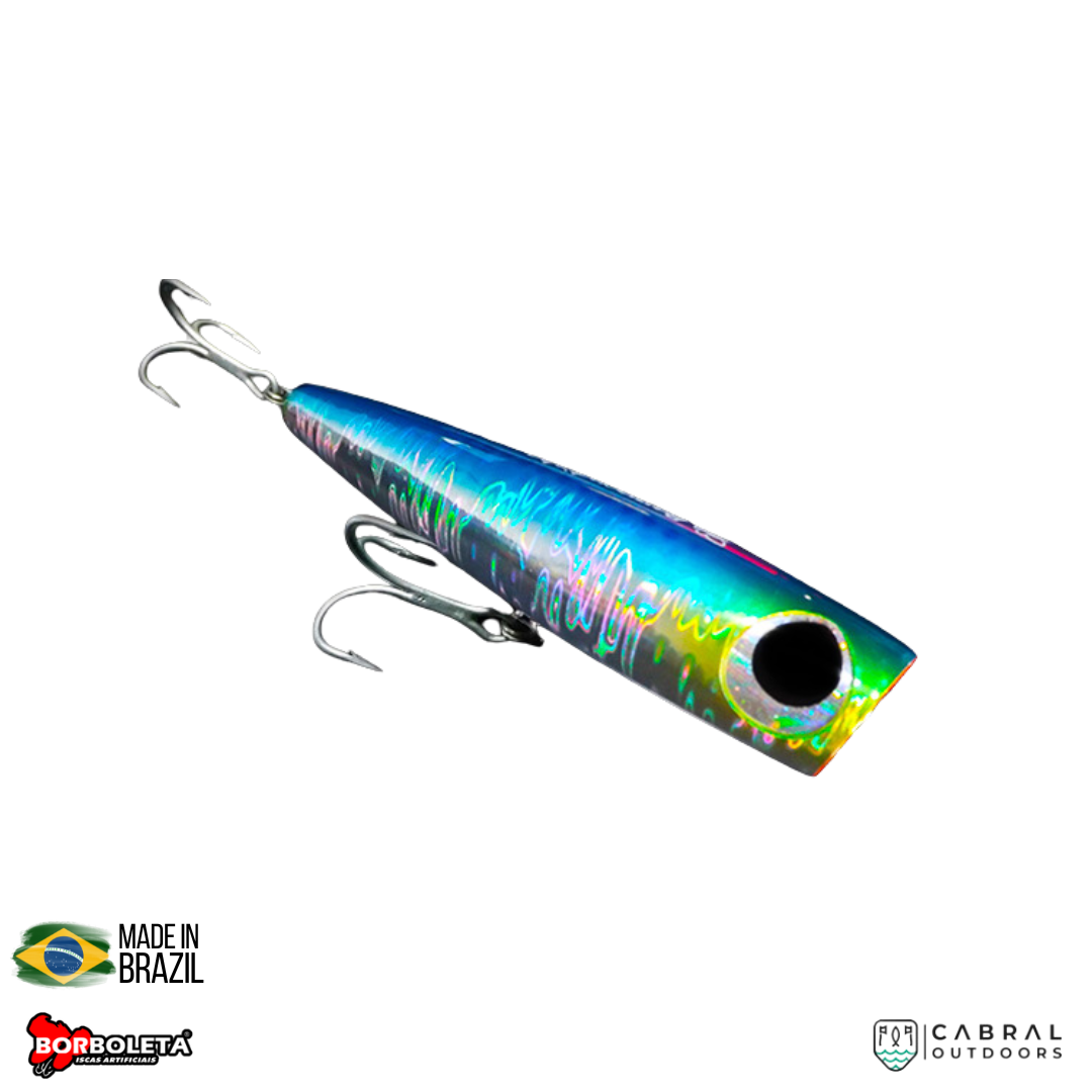 Borboleta Barracudinha Hard Lures | 11cm (4") | 26g  Popper  Borboleta  Cabral Outdoors  