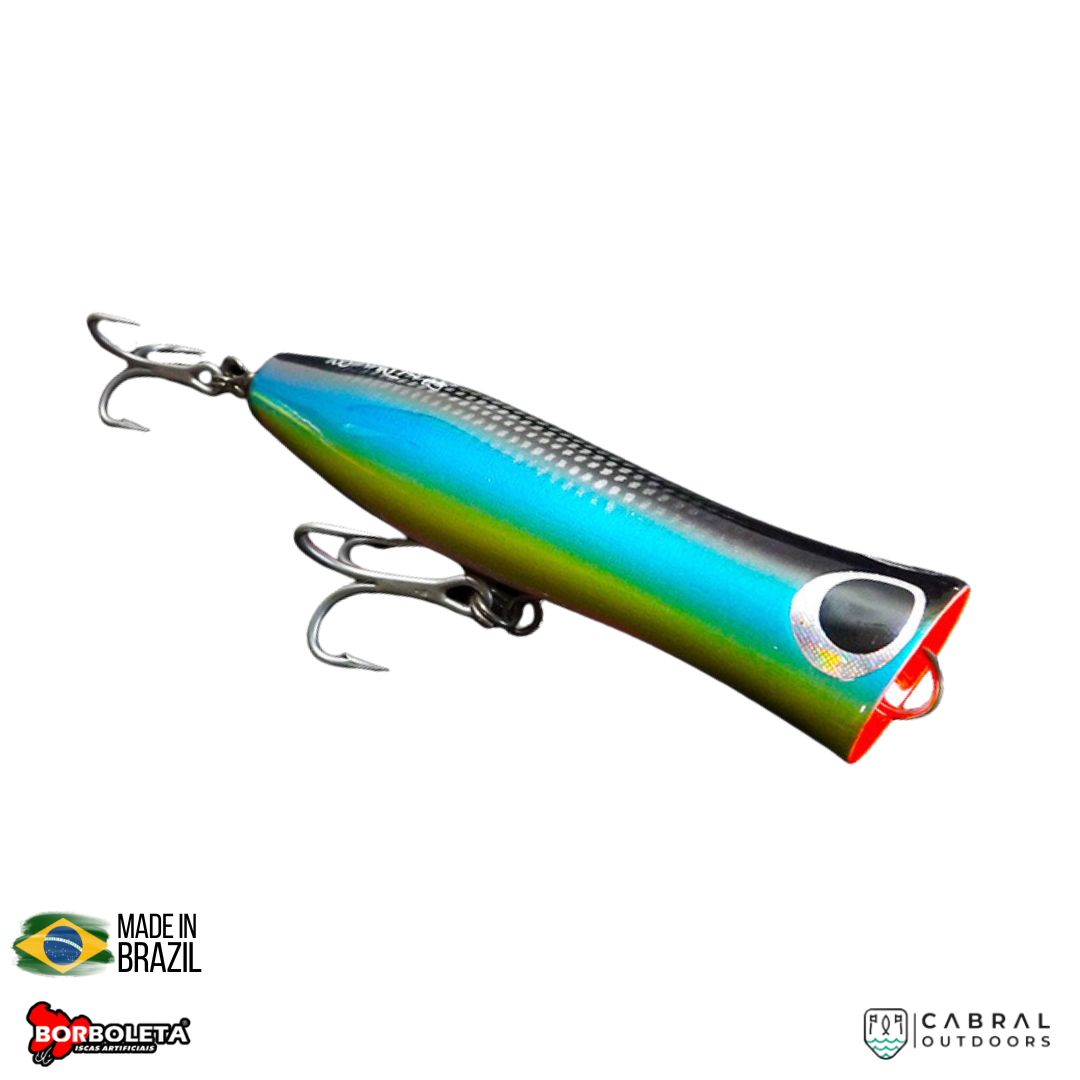 Borboleta Hannibal Hard Lures | 13.5cm(5") | 45g  Popper  Borboleta  Cabral Outdoors  