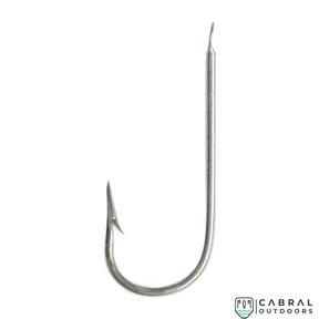 Mustad Round Bent Sea Single Hooks 2315 |100 Pcs| Size: 10-25  Live Bait Hooks  Mustad  Cabral Outdoors  