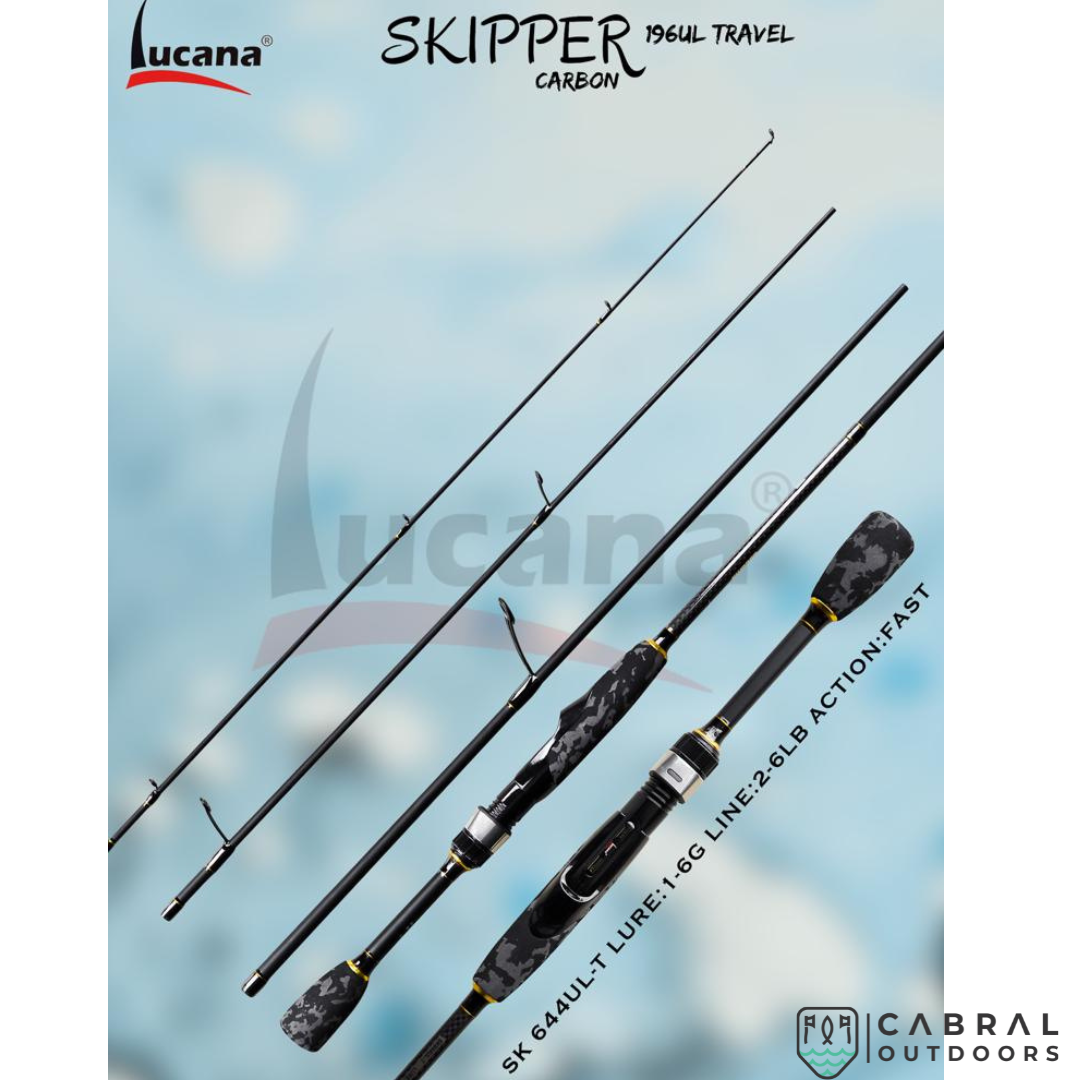 Lucana Skipper 196UL Travel Rod