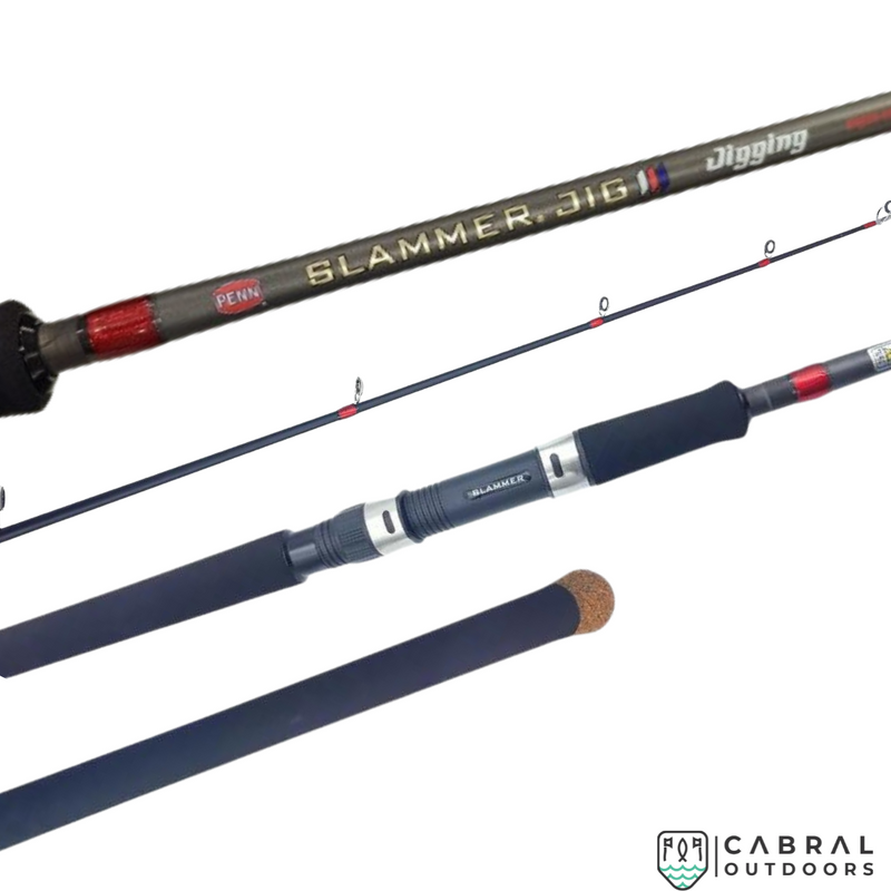 Penn Slammer 6.6ft-7.3ft Jig Popping Rod