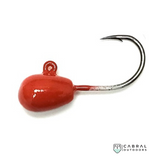 Mustad Match Jig Head Red | 2 - 4 | 3g - 5g |