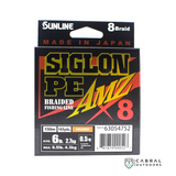 Sunline Siglon Braided Fishing Line PE AMZ X8  | 6-35lb | 150m  Braided Line  Sunline  Cabral Outdoors  