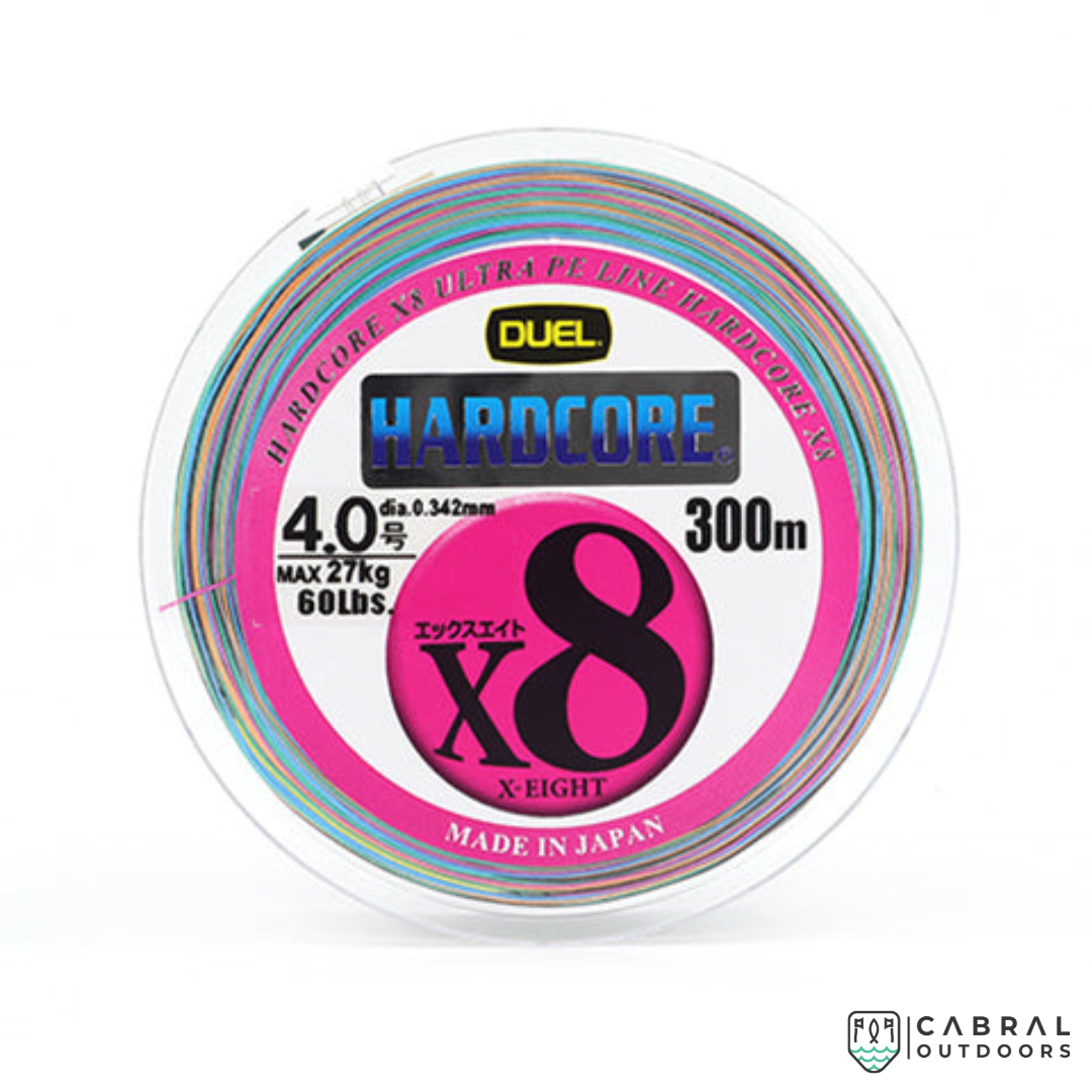 Duel  Hardcore X8 Braided Line | 150-300m