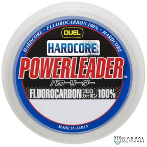 Duel Fluorocarbon Power Leader |50m| 50lb-80lb  Fluorocarbon Leader  Duel  Cabral Outdoors  