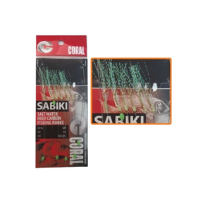 CORAL Salt Water Sabiki Hooks  Sabiki  Coral  Cabral Outdoors  
