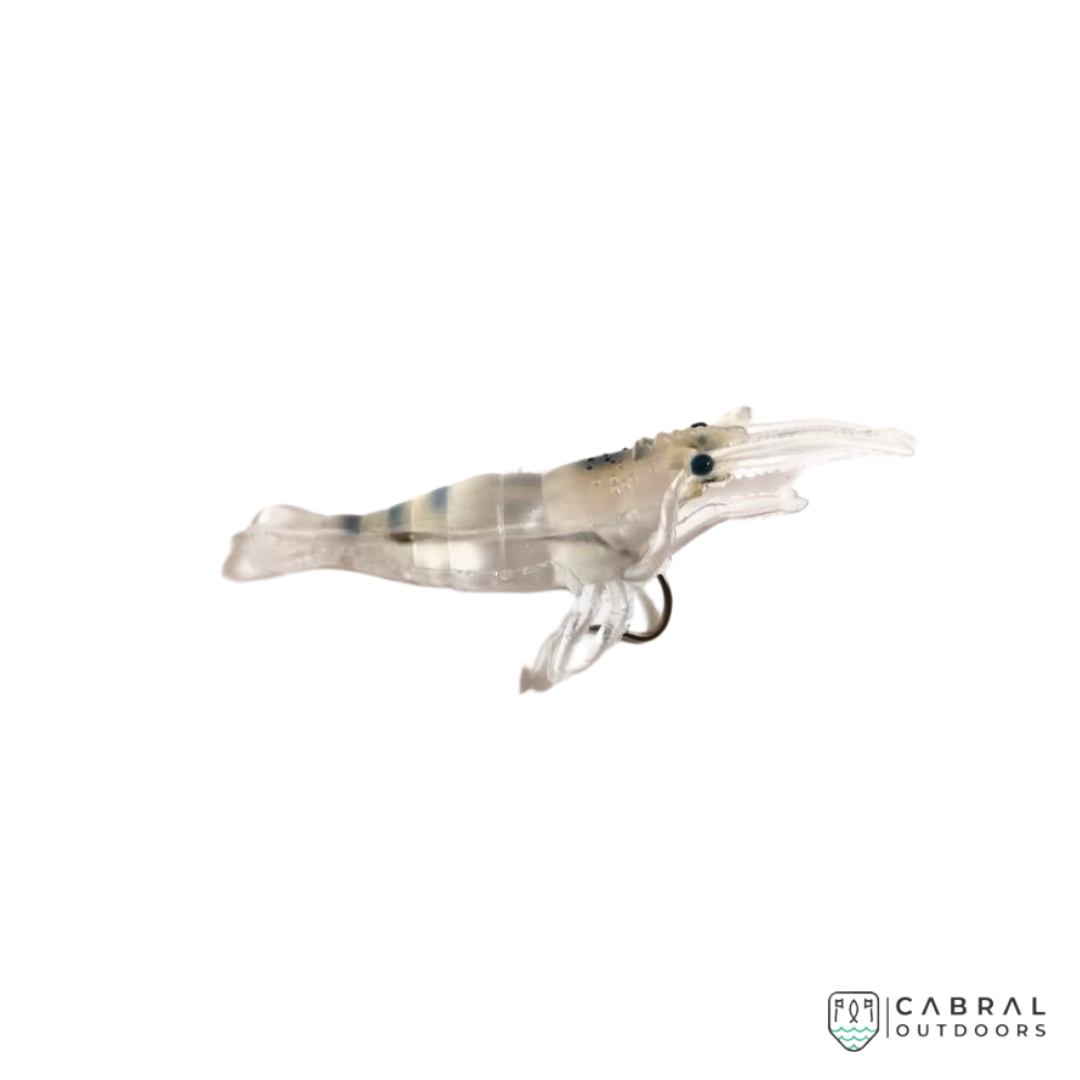 Lucana Shrimp Lures With Hook | 4cm | 50pcs