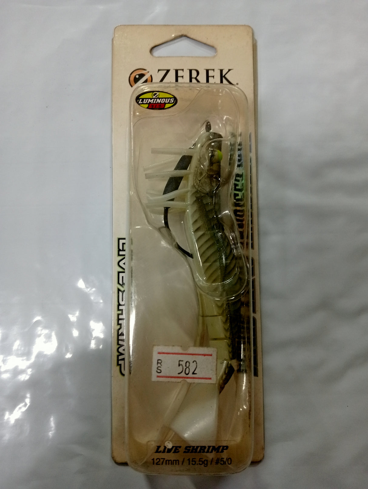 (Stock Clearance)Zerek Live Shrimp |127mm|15.5g|#5/0