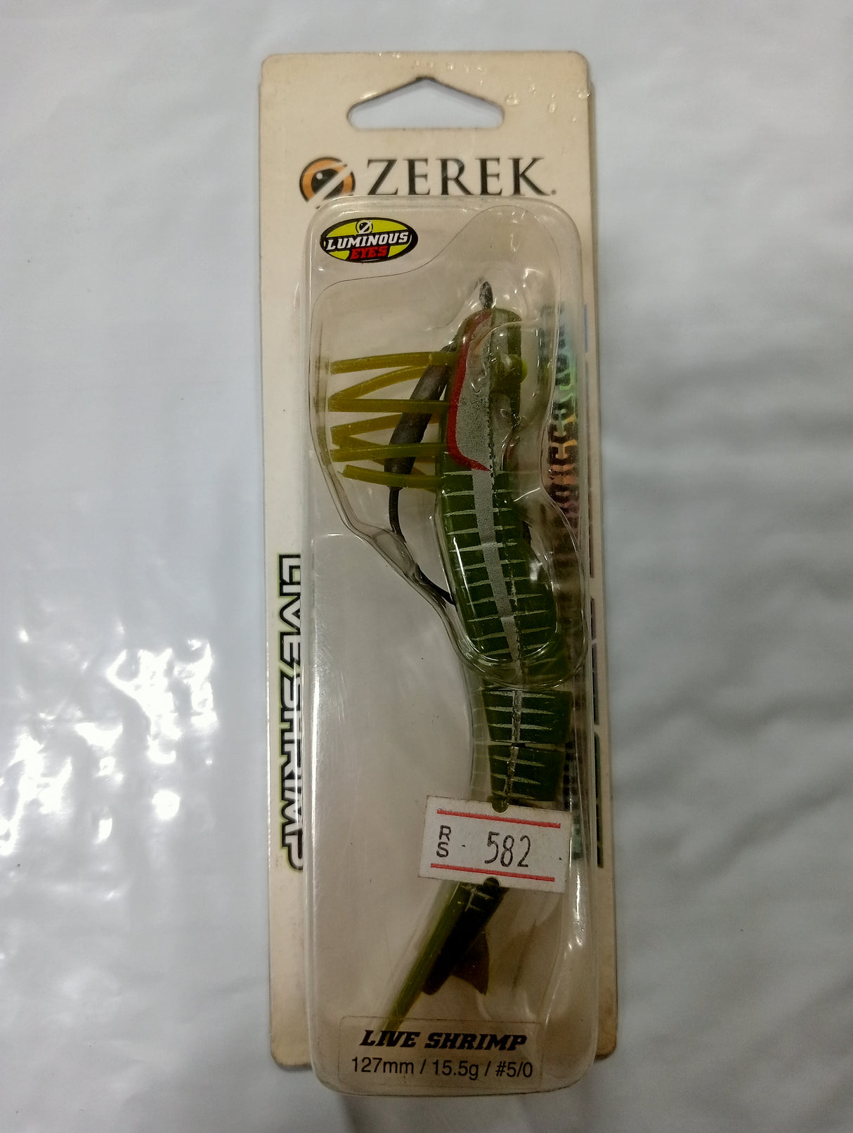 (Stock Clearance)Zerek Live Shrimp |127mm|15.5g|#5/0