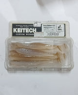 (Stock Clearance) Keitech Easy Shiner 4.5 inch Custom Worms | 6 Tails per pack