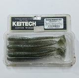 (Stock Clearance) Keitech Swing Impact 4.5 inch Custom Worms | 6 Tails per pack