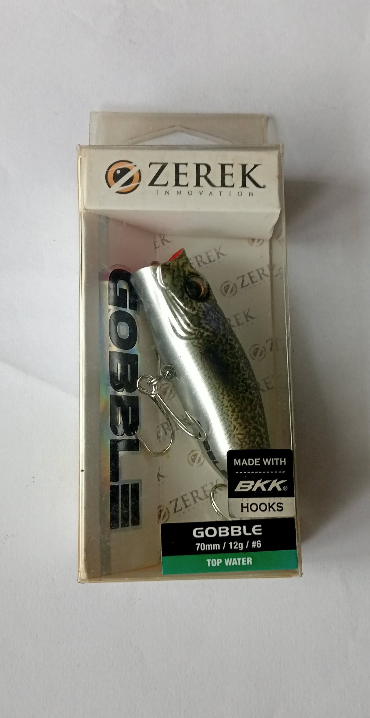 (Stock Clearance) Zerek  GOBBLE 70 TOPWATER 70mm | 12g | #6