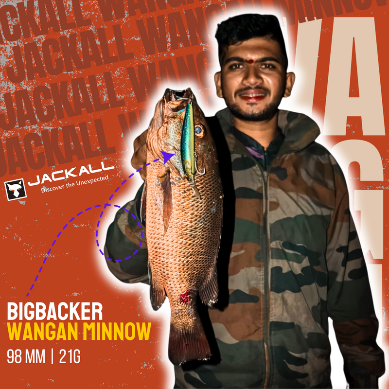 Jackall Big Backer Wangan Minnow | 98mm | 21g