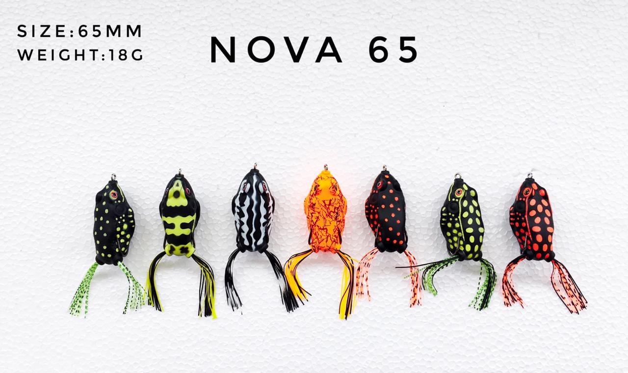 Lucana Nova 65 Frog Lure 6.5cm | 18g  Hollow Body Frog  Lucana  Cabral Outdoors  