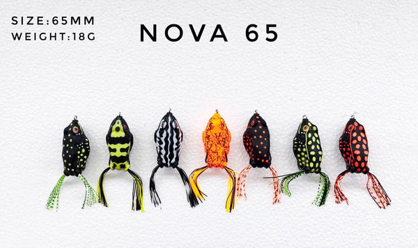 Lucana Nova Jr Spinner Frog, Size: 5.5cm, 13g, Cabral Outdoors