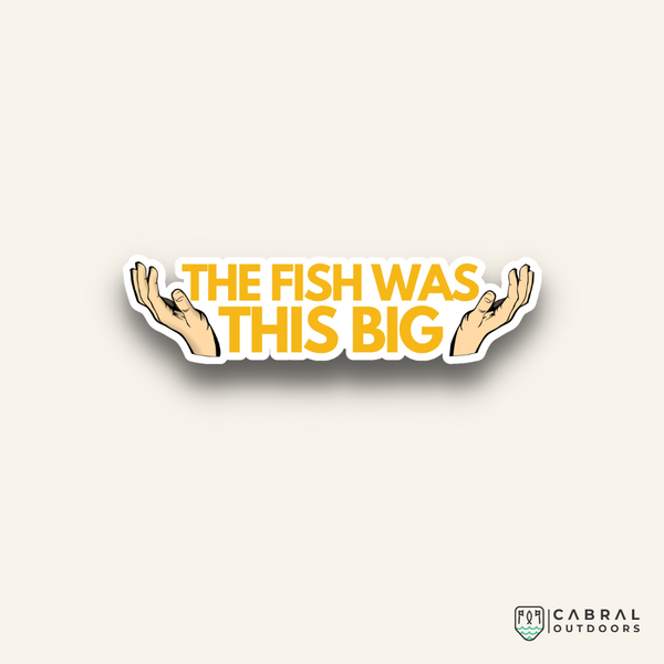 This Big Sticker  stickers  WaveTheory  Cabral Outdoors  