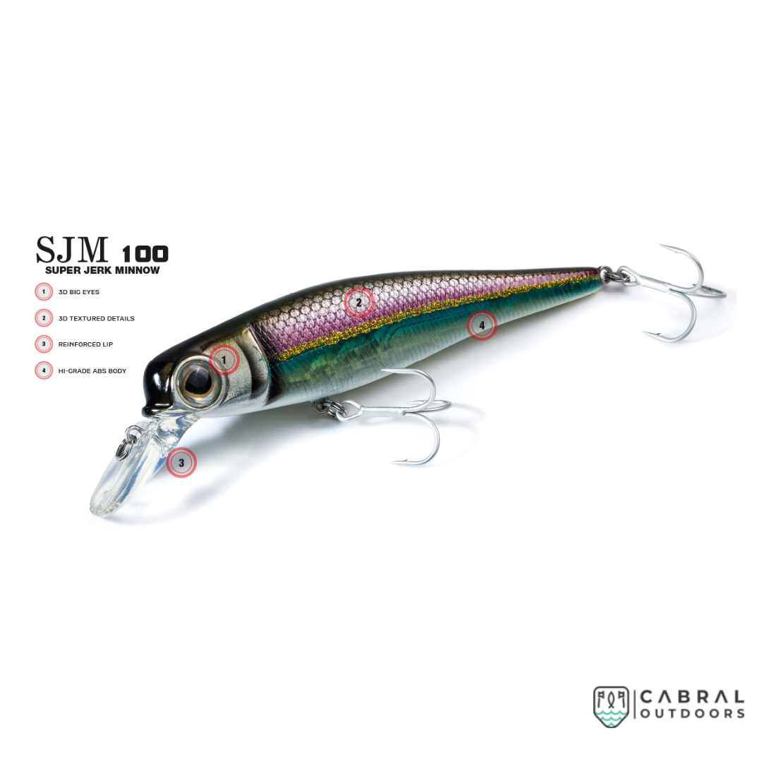 Molix Super Jerk Minnow 100 | Size: 10 cm | 17g  Jerk Baits  Molix  Cabral Outdoors  