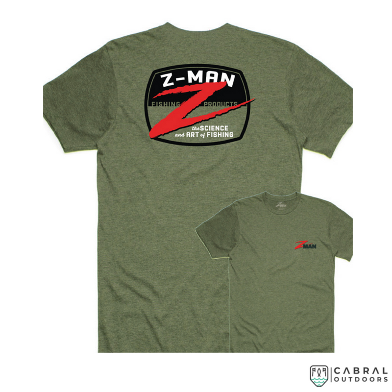 Z-Man Logo TeeZ  Clothing  Zman  Cabral Outdoors  