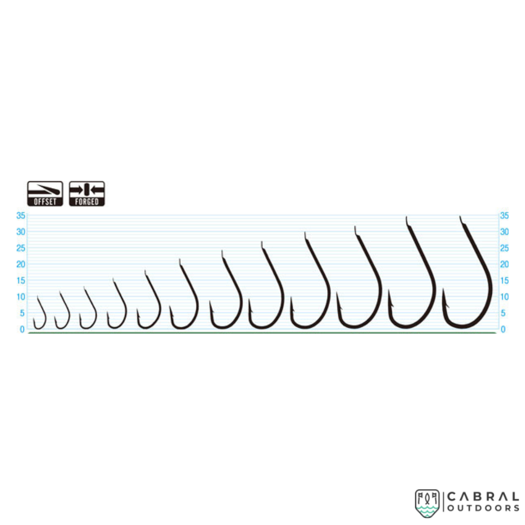 Owner Seigo Hook 50607 | Size: 1-6  Hooks  Owner  Cabral Outdoors  