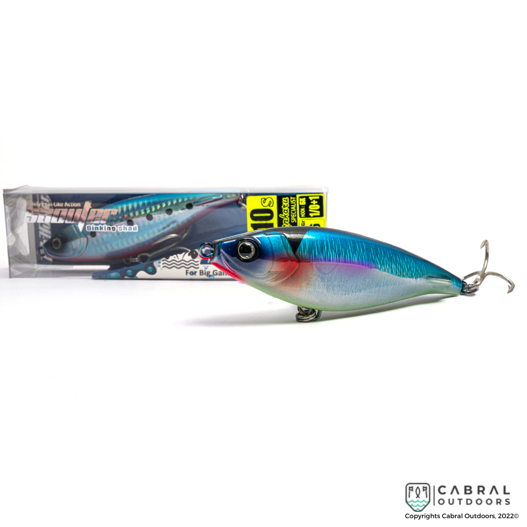 Prohunter Scouter Sinking Shad 110S | 110mm | 46g  Stick Baits  Prohunter  Cabral Outdoors  