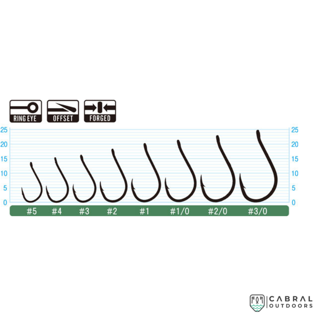 Owner Chinu with Eye Hook 50355 | Size: 3-3/0  Hooks  Owner  Cabral Outdoors  